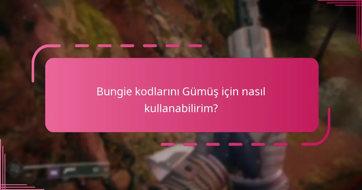 Destiny 2'de Gümüş ile hangi ödüller açılabilir?